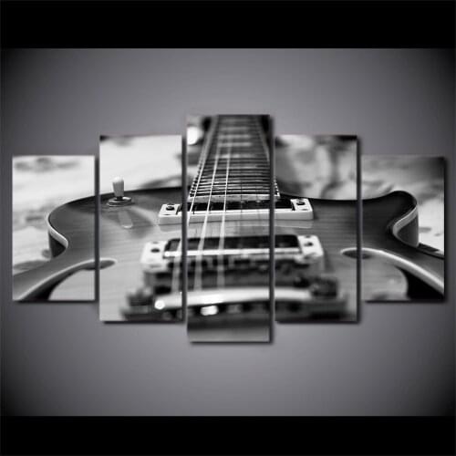 Diy 5pcs Guitar Canvas 5d diamond painting crystal diamond embroidery spuare&round crystal painting cross stitchsets
