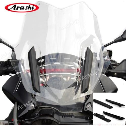 Arashi For BMW R1200GS Adv 2014 - 2018 CNC-Machined Reinforcement Support Windshield Holder R 1200 GS 1200GS GS1200 2016 2017