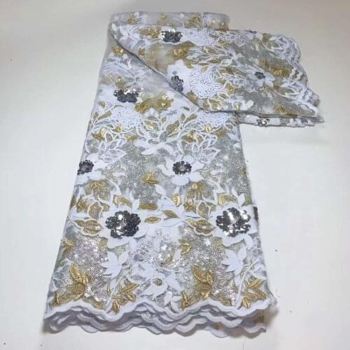 5yards swiss lace fabrics swiss voile lace in switzerland african lace fabric embroidery nigerian cotton fabric for party PL