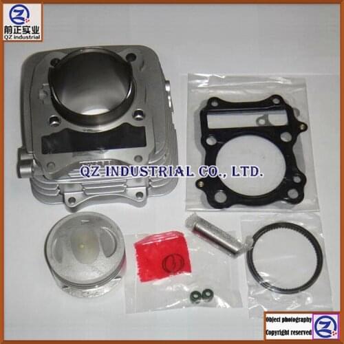DHL or EMS free shipping high precision and good quality for SUZUKI QINGQI motorcycle QM200 QM200GY cylinder kit