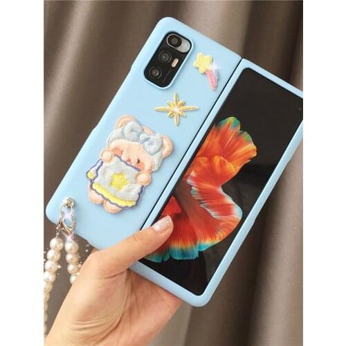 For Xiaomi mixfold phone case cartoon folding screen 5g protective cover MI full package anti falling ultra thin and lovely girl