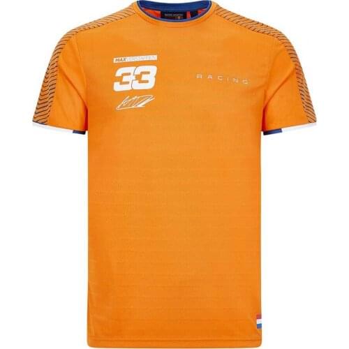 F1 Team Shirt Orange Color Bull Shirt Racing Jersey Petronas Jersey Short Sleeve Shirt Clothing MX Dirt Bike Cycling Jersey