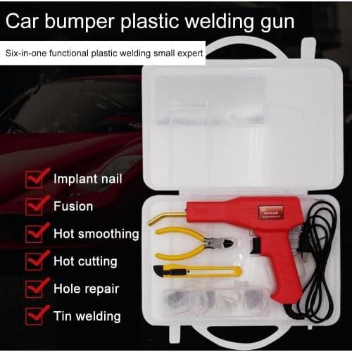 Hot Stapler Plastic Welder Garage Tools Hot Staplers Machine Staple PVC Plastic Repairing Machine Car Bumper Repair EU/US Plug