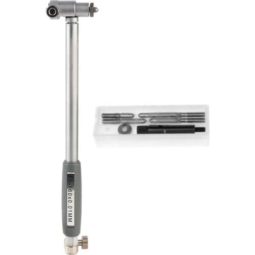 Inner diameter gauge Measuring rod inner diameter gauge lever 50-160 mm side heads 0 01 mm accuracy comparator rod
