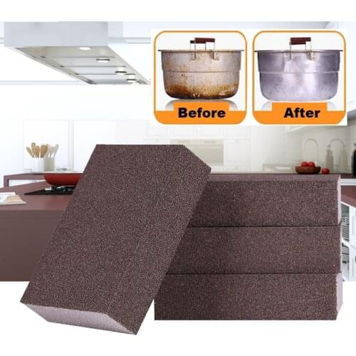 Kitchen Tools Accessories Emery Sponge Rub Small Goods For Home Comfort Pots Pan Cleaner Polish Useful Little Things Zero Waste