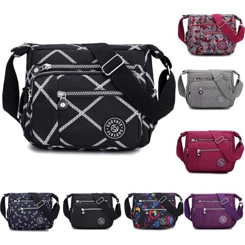 Hot Sale Women Handbags Messenger Bag Waterproof Cloth Bag Good Quality Diagonal Bags Shoulder Bag And Collect Wallet#g3