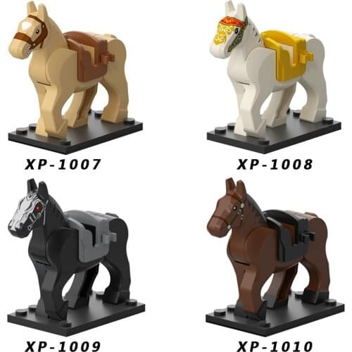 NEW Rome Knights Wars Horse Educational Building Block Action Figures Gift Toys For Children XP1007-1010