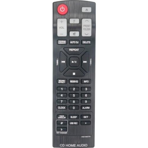 New AKB73655791 Replaced Remote Control fit for LG OM4560 Mini HI-FI Audio System