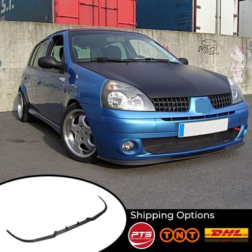 For Renault Clio MK2 MK3 B C CUPRA R FRONT SPOILER BUMPER LIP Euro Spoiler Lip Universal 3 pcs Body Kit
