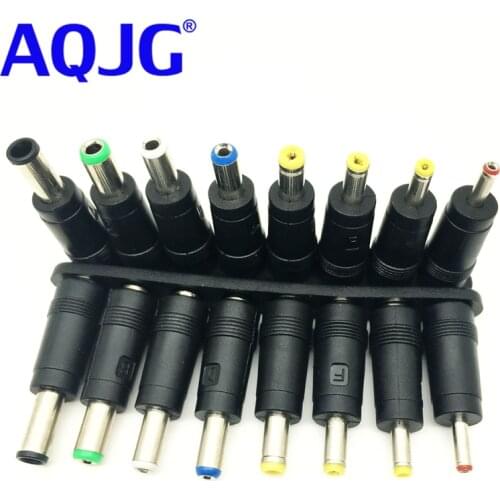 1 lot High-quality new DC Power Jack 5.5 x 2.1mm Female To 6.3 6.0 5.5 4.8 4.0 3.5 2.5 2.1 1.7 1.35 Male Plug AQJG