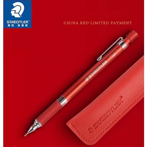 Staedtler Chinese Red Limited Edition 925 35-05 0.5mm Metal Automatic Pencil Writing and Painting Supplies Mechanical Pencils