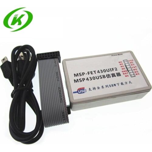1Sets USB MSP430 simulator The MSP-FET430UIF BSL SBW JTAG automatic upgrade firmware msp430 usb programmer