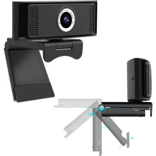 1080P Wide-angle Auto Focus HD Webcam Camera Driver-free Video Conference With Sound Absorption Microphone For Desktop Compute