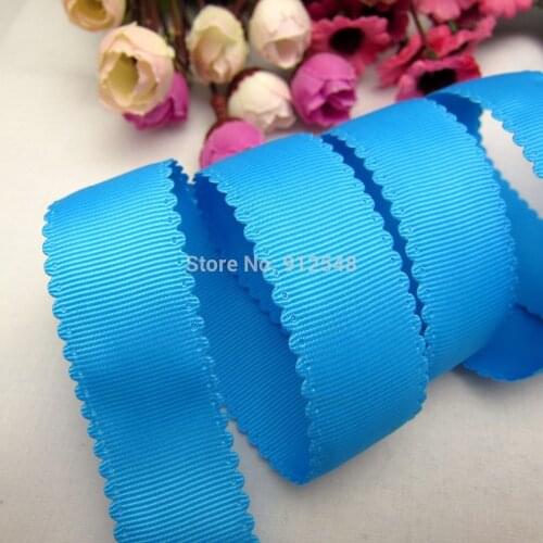 14911208, 25mm Solid color grosgrain ribbon lace Edge, DIY handmade wedding gift packaging material