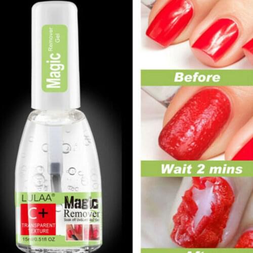 1x Magic Nail Remove Gel Fast Remover Nail Cleaner Soak Off Nail Polish Burst Remove New Makeup Tool Magic Gel Accessories