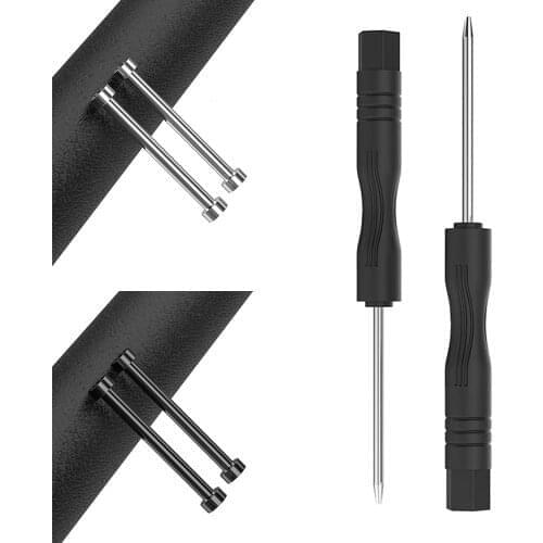 2PCS Steel Replacement Screws Screwdrivers Removal Tool For Garmin Forerunner 235 220 230 620 630 735XT 15mm Connector Rod Tool