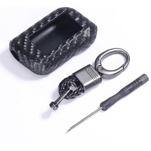 Silica Gel A93 Car Key Case Holder for Starline A93 A63 A36 A39 Two Way Car Alarm Remote Controller LCD Transmitter KeyChain