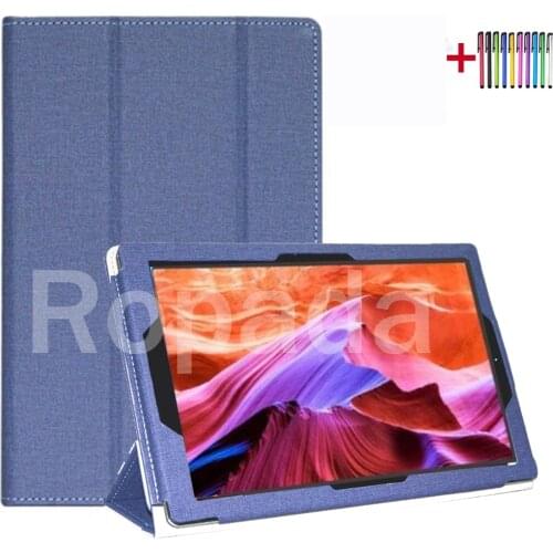 Tablet case for CHIWI Hipad 10.1 Hipad X 10.1'' PU leather stand cover protective shell+stylus