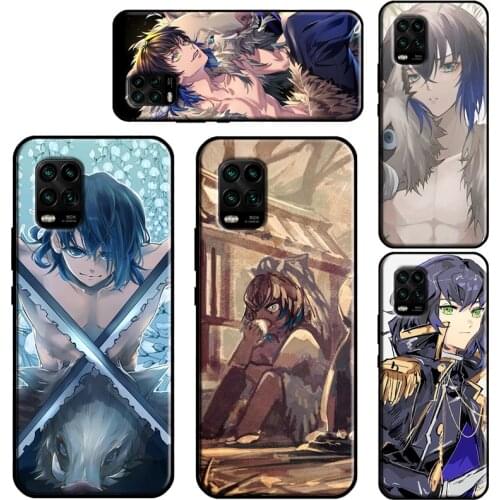 Hashibira Inosuke Demon Slayer For Xiaomi Mi 11 Lite Case 11 Ultra 10T Pro POCO X3 M3 Pro F3 Cover For Xiaomi Mi 11 Case