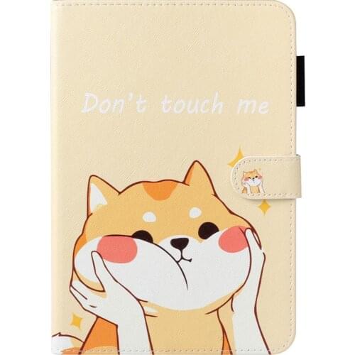 Puppy Tablet PU Leather Cover For Samsung Galaxy Tab S5e Case 2019 SM-T720 SM-T725 T720 T725 Magnetic Tablet Stand Funda + Pen