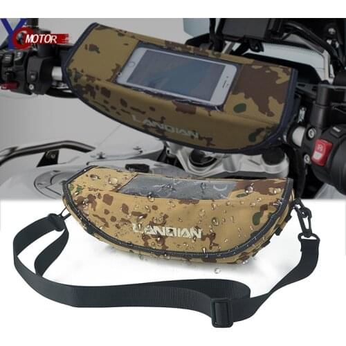 For Kawasaki Versys 300 650 1000 Z900RS Versys-X 300 Motorcycle Waterproof Handlebar Travel Bag Phone Holder Tool Box Bag