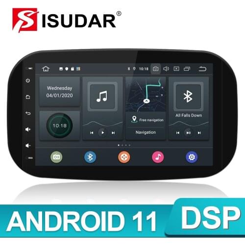 Isudar 1 Din Auto Radio Android 10 For Mercedes/Benz/SMART 2016 CANBUS Car Multimedia Player Octa Core RAM 4G ROM 64G GPS DSP FM