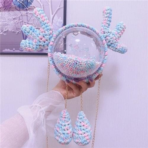 Deer Foot Weave DIY Metal Chain Material Set for Coin Phone Bag Handbag Sewing