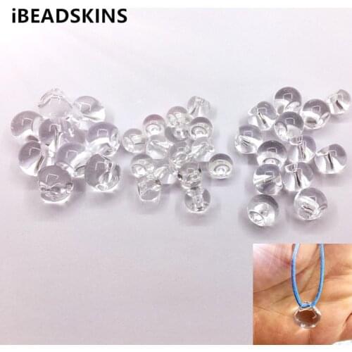 New arrival!(choose size) Clear Slippery Ball-shape beads for Headdress accessories Earrings parts,hand Made Earring Jewelry DIY