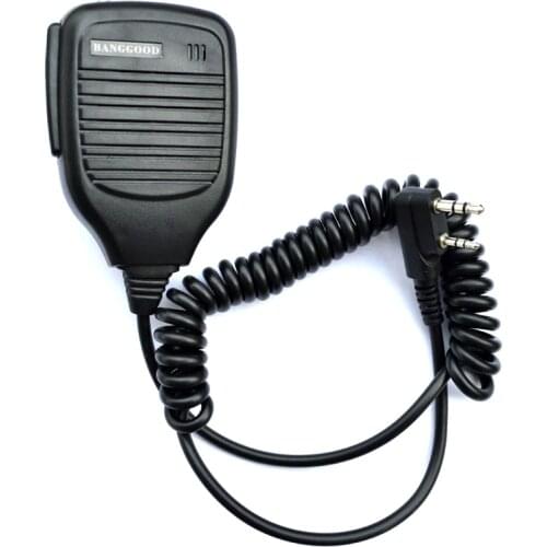 Handheld Speaker PTT Mic Microphone for Kenwood BAOFENG UV-5R BF-888S Retevis H777 RT3 RT80 TYT PUXING Ham Radio Walkie Talkie