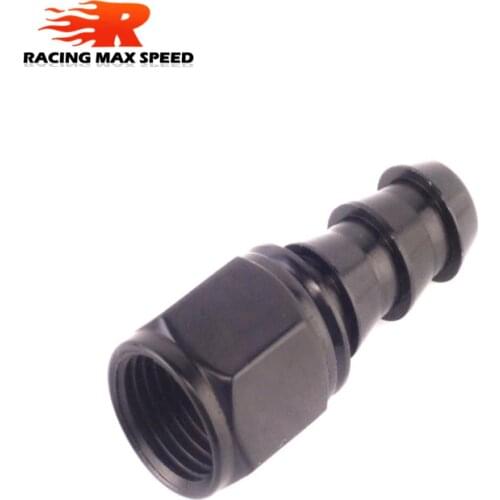 AN-6 STRAIGHT OIL/FUEL/GAS LINE HOSE END PUSH-ON Hose Ends Straight ADAPTER