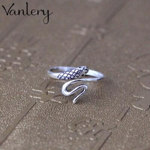 Romantic Charming Open Snake Ring for Women Vintage Boho Party Rings Gothic Punk Jewelry Gifts for Girls