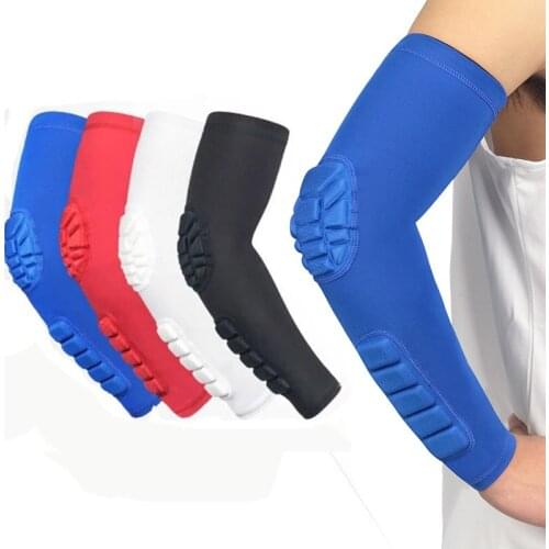 Basketball Shooting Elbow Support Compression Sleeve Arm Brace Protect Sport Safety Elbow Pads Brace Protector Armband Sleeve