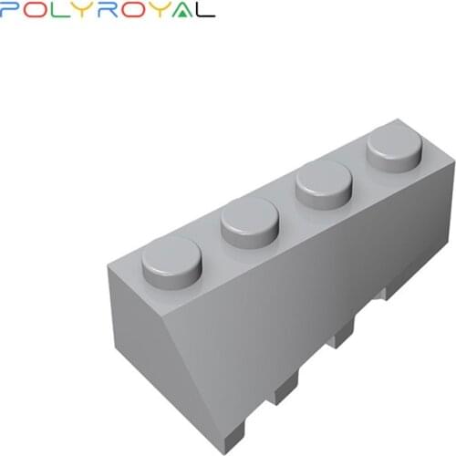 Building Blocks accessories DIY Plastic Plates 2x4 inclined wedge (right) 10PCS Educational toy for children birthday gift 43720