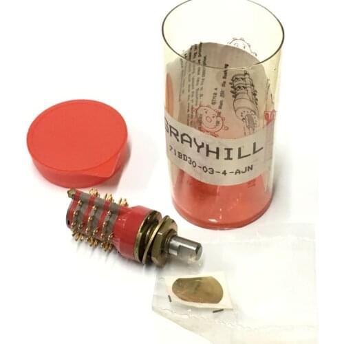 [VK] Grayhill 71BD30-03-4-AJN 3 knife 3 layer 12 line 360 degree precision instrument band switch