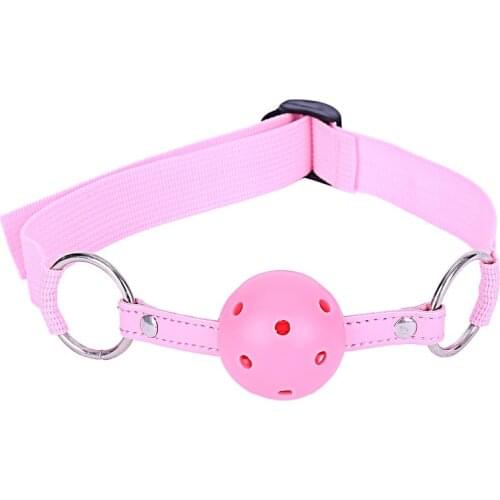 New Woman Sexy 3 Erotic Fun Toy Mouth Gag Sex Bondage Mouth Plug Adult Mouth Ball Exotic Accessories Adult Supplies Toys