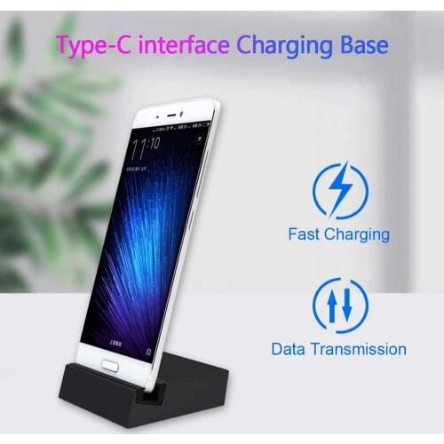 Type-C Charging stand Charging Base Dock Station Cradle Charger for Huawei P30 P40 Honor Xiaomi Samsung