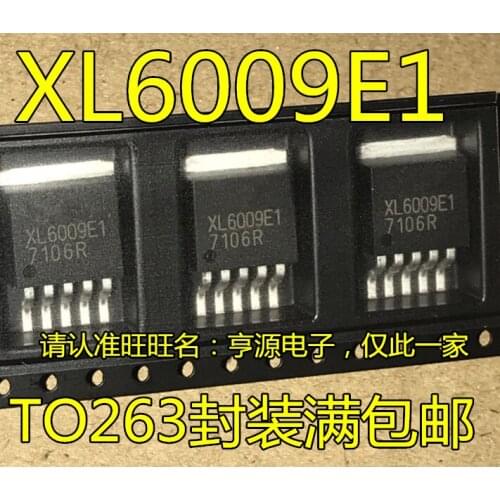 100% New&original XL6009E1 60V 4A 400KHZ TO263-5L XL6009