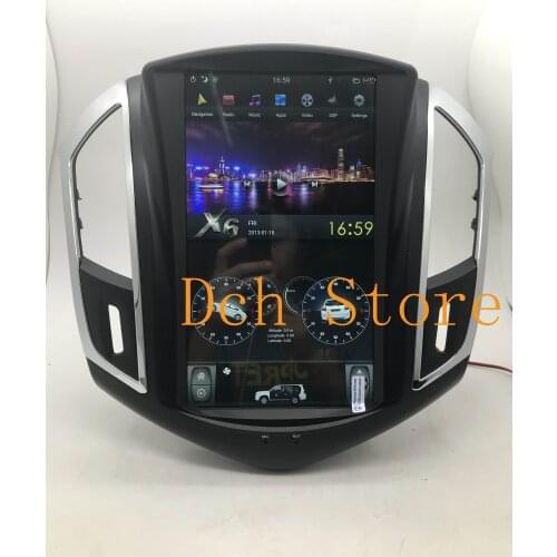 11.8'' Vertical Screen Tesla Style Android 9.0 Car DVD GPS Player navigation for Chevrolet Cruze 2015- PX6 CARPLAY RADIO IPS