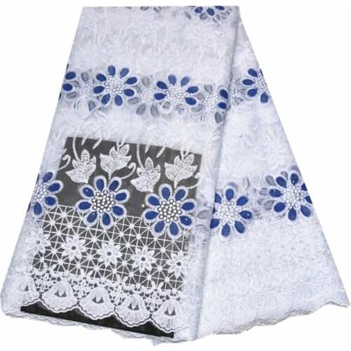2019 high quality lace fabric wholesale nigerian french tulle net tissue lace with stones african fabric african lace fabric