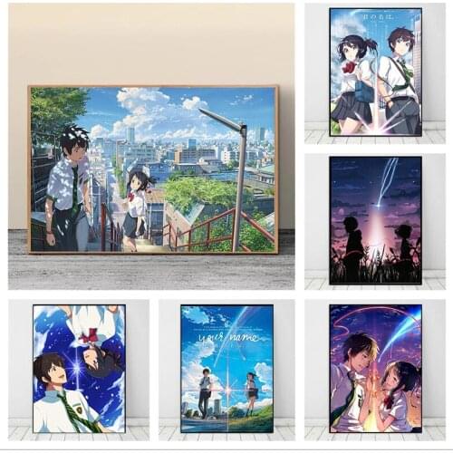 Full Round Square Diamond Painting Your Name Anime Movie Diamond Mosaic Embroidery Kids Room Decoration Cross Stitch Kits