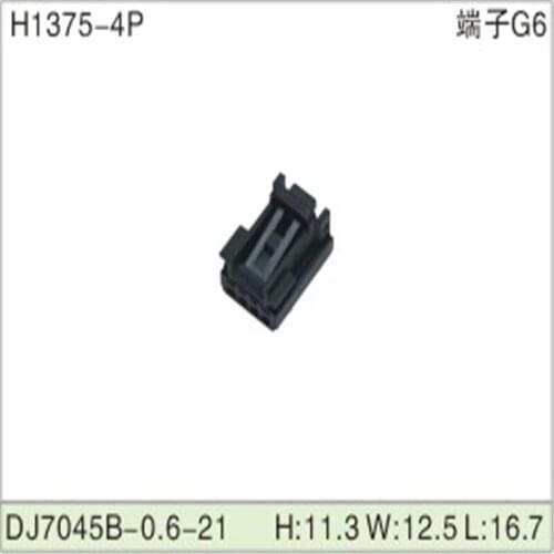 Free shipping 500pcs DJ7045B-0.6-21 4Pin 0.6mm AMP Car Electrical Wire Connectors for VW,BMW,Audi,Toyota,NISSAN AND other