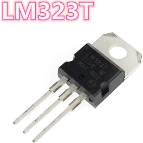Good quality LM323T TO220 in-line linear regulator 3A 5V 30W Free shipping
