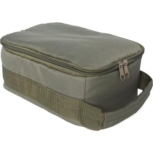 Multifunctional Fishing Bag Oxford Fishing Reel Gear Storage Dual Zipper Case Outdoor Carp Tackle Shoulder Crossbody Bag Pesca