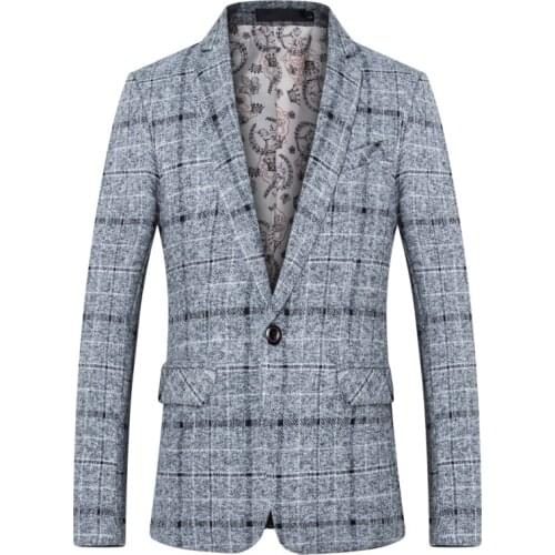 Fashion Spring Suit Brand New Arrival Clothes Men Blazer Fashion Slim Male Suits Casual ASIAN Size M-5XL