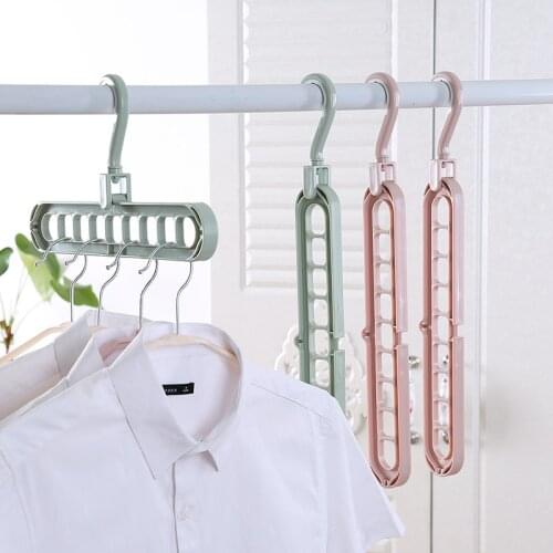 Home Storage Organization Clothes Hanger Drying Rack Plastic Scarf Clothes Hangers Storage Racks Wardrobe Storage Hanger