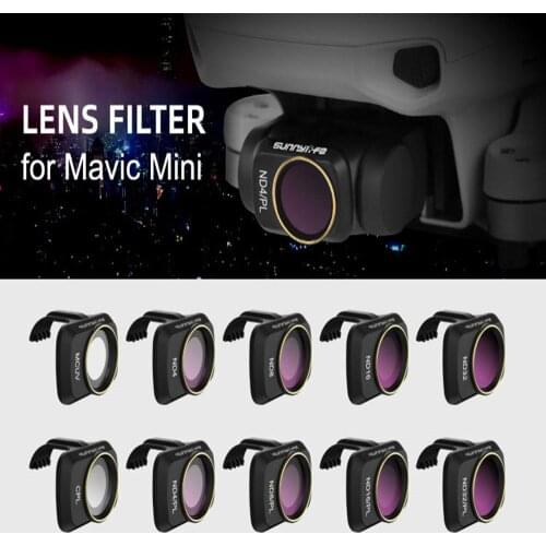 RC Drone Lens Filter Set ND CPL NDPL MCUV Kits for Mavic Mini Airplane Mini Camera Multi-layer Coating Optical Glass