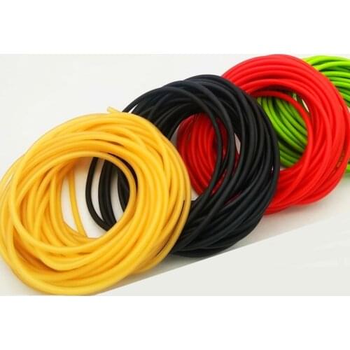 1745 Slingshot Rubber Band Rope 1M 2M 5M Bow and Arrow String Accessories Use for Slingshot Catapult Latex Tube Outdoor Hunting