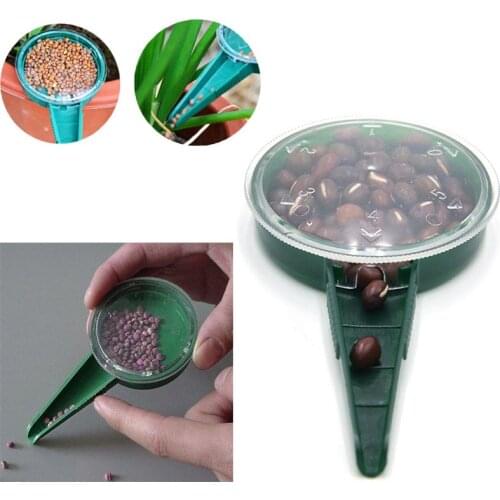 5 File Adjustable Plant Seed Sower Planter Hand Held Flower Grass Plant Seeder Garden Multifunction Seeding Dispenser Tools Acce
