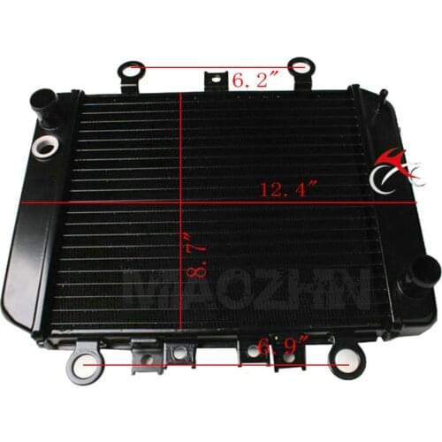 Motorcycle Engine Radiator Cooler Cooling system For Kawasaki ER-5 ER500 1996-2006 97 98