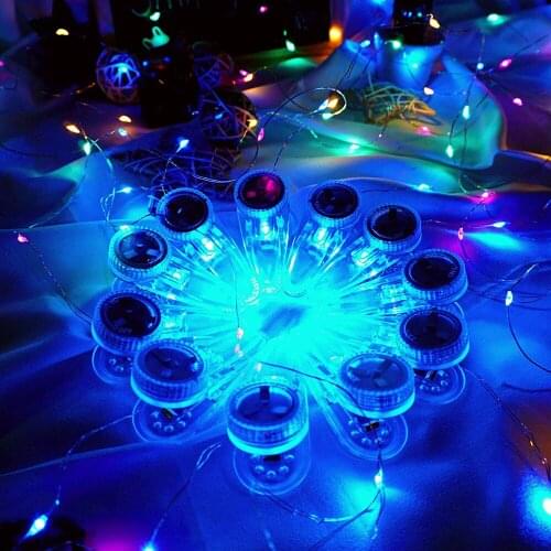 10pcs Clip LED String Lights Copper Wire Fairy lights Night Light For Christmas Garland Room Indoor Wedding Decoration Lamp